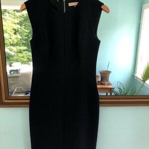 Size 2 Rebecca Taylor Sheath Dress with exposed zipper detail